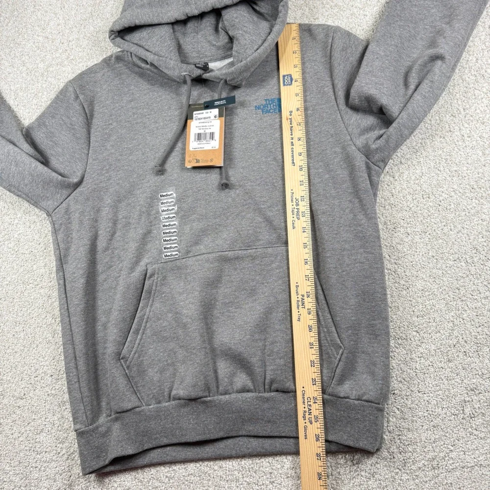 The North Face Hoodie Men Medium Grey M EVO TRAVEL-CLD HD Graphic Pullover